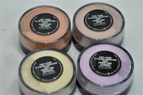 color correcting loose powder.